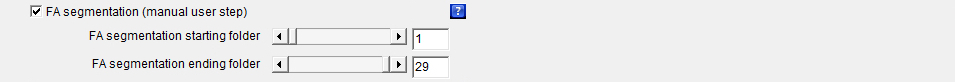 FA segmentation