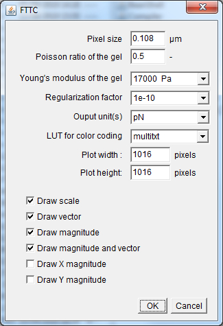 Modified FTTC GUI