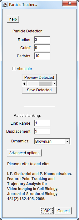 ParticleTracker_2D GUI